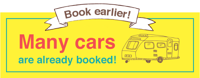 Book earlier!Many cars are already booked! 